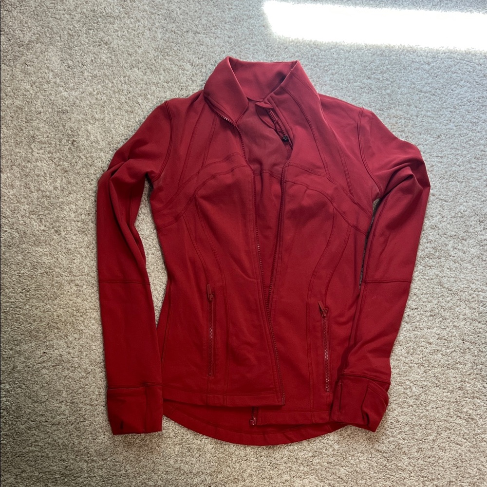 lululemon athletica red Align jacket